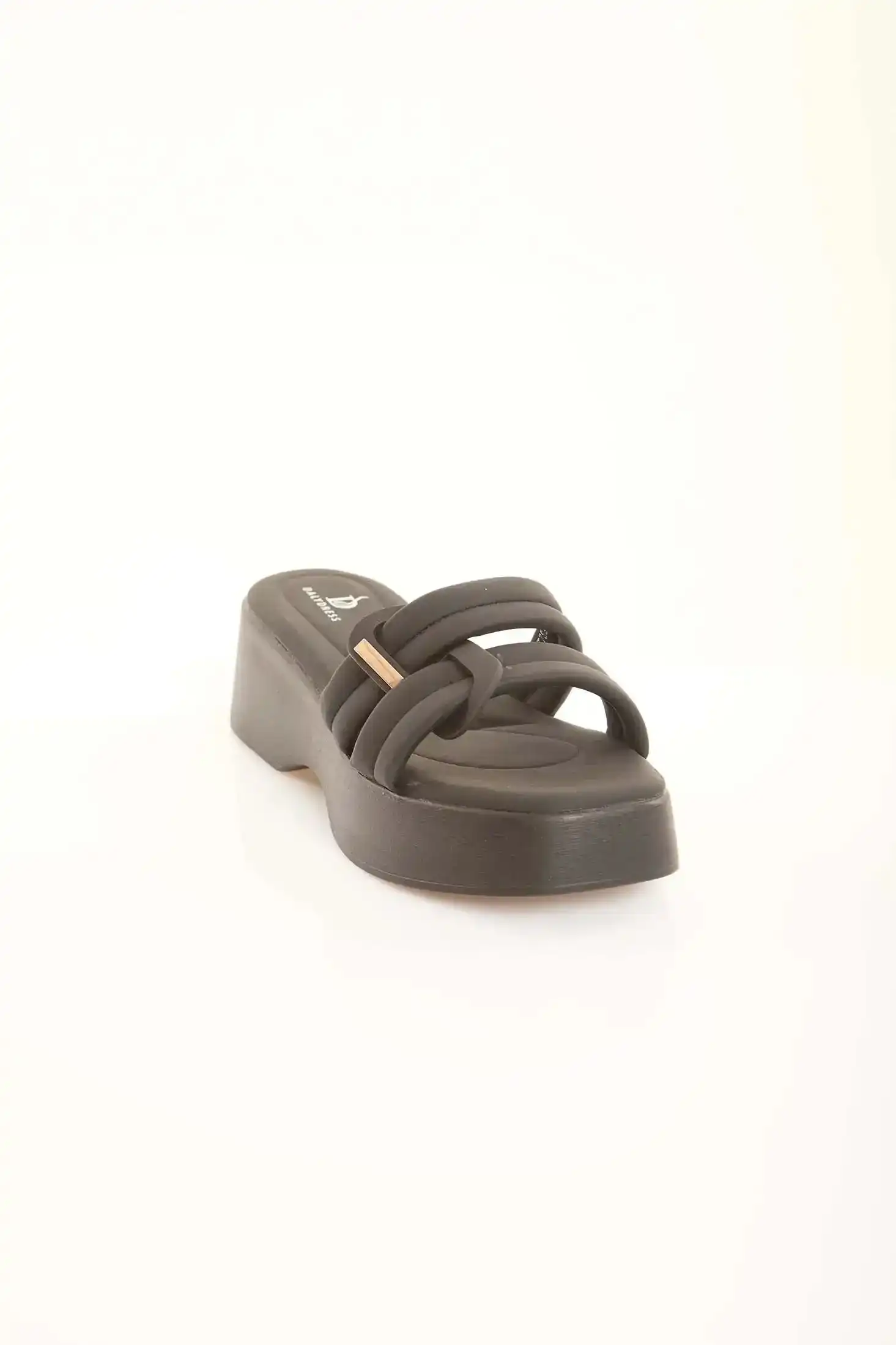 Padded Strap Platform Slide Sandals - Image 2