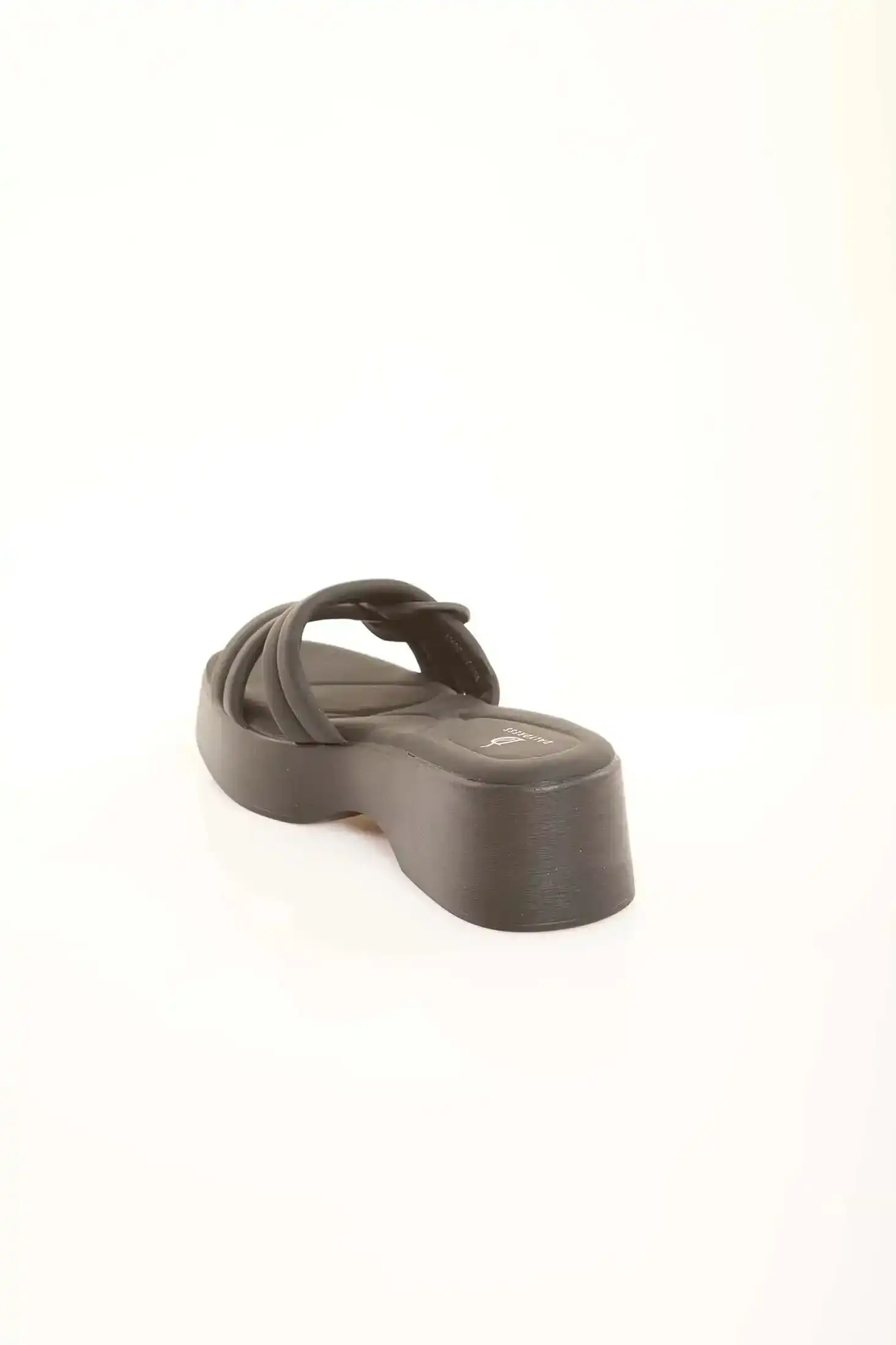 Padded Strap Platform Slide Sandals - Image 4