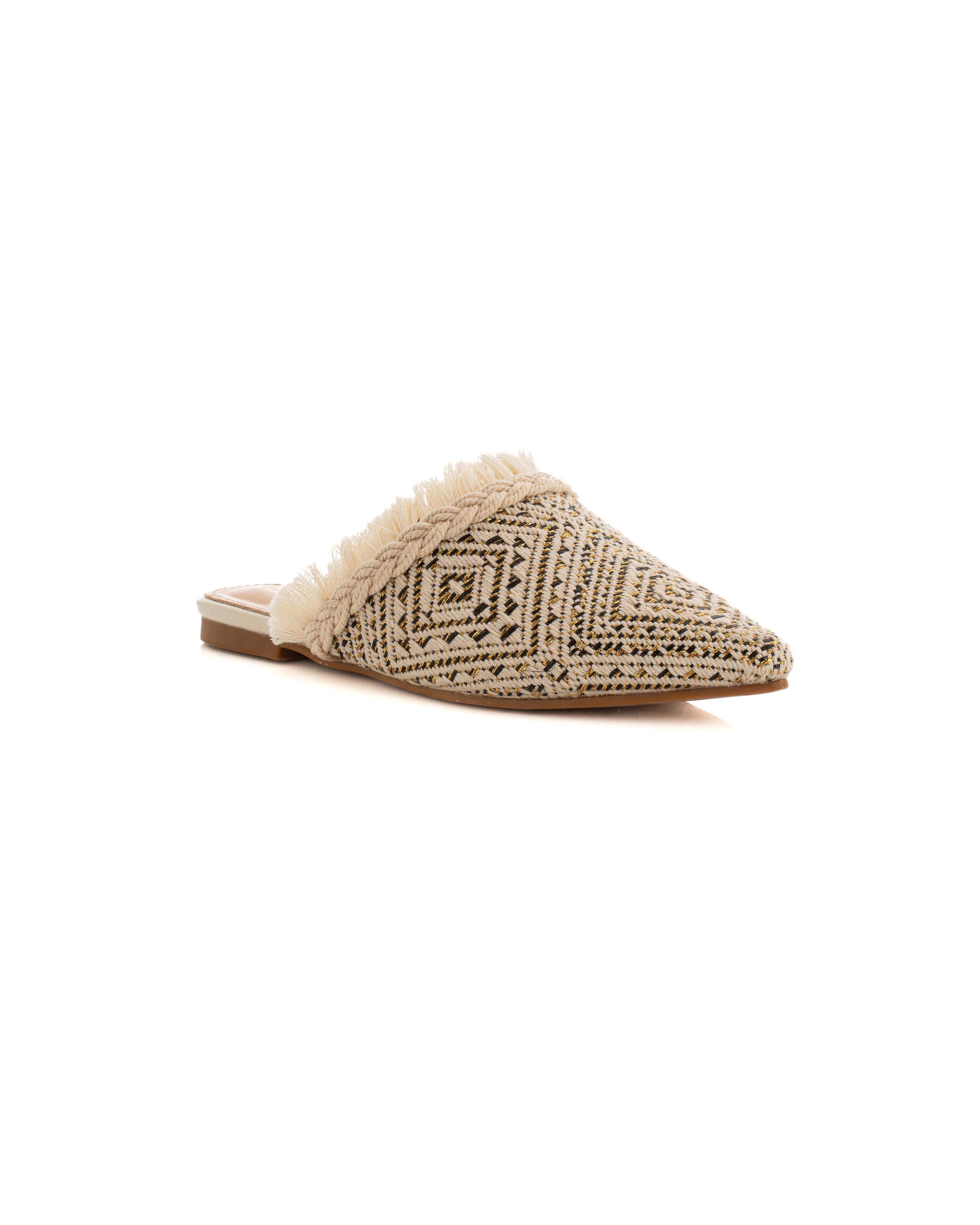Embroidered Slip-On Mule Design - Image 2