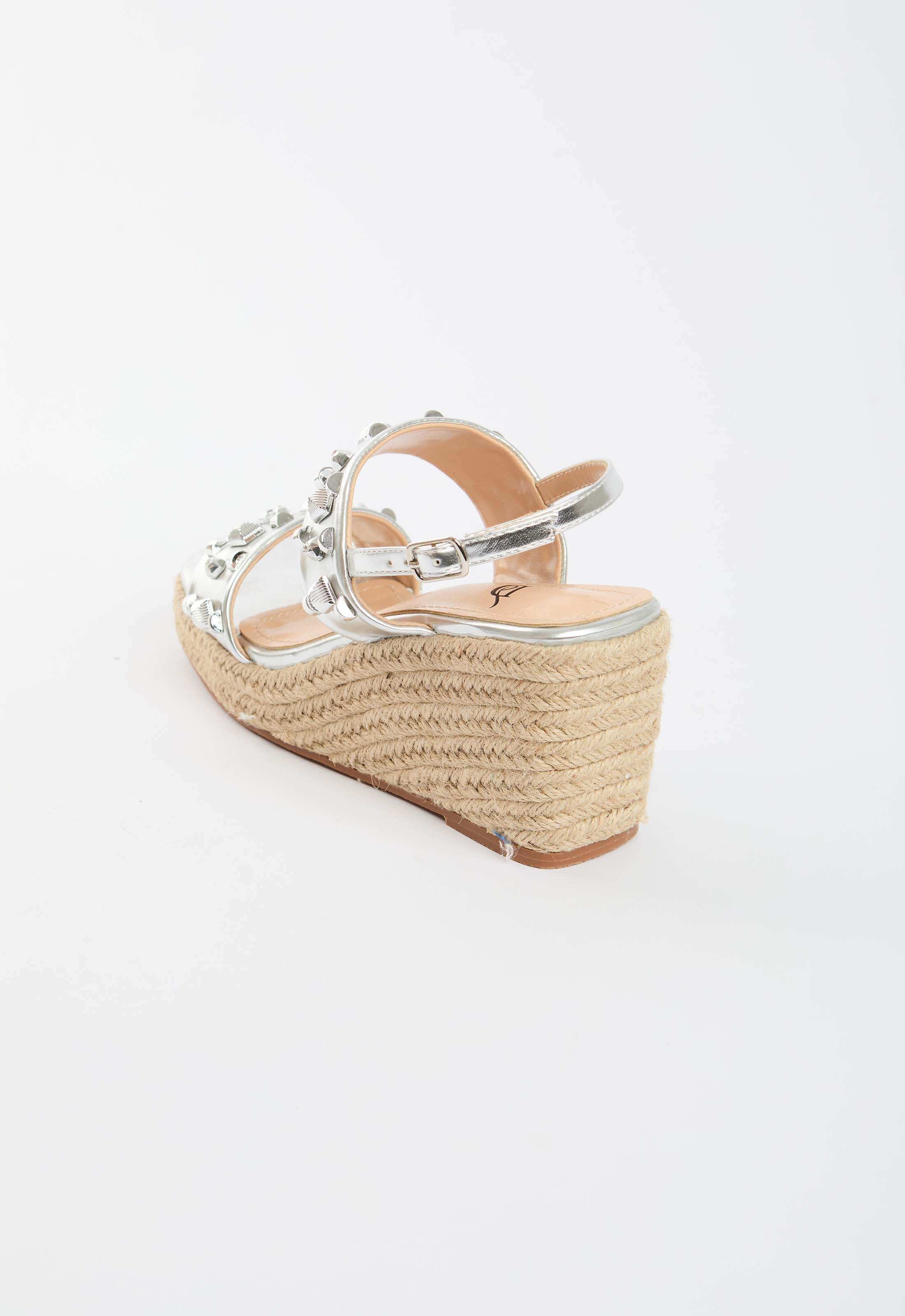 Studded Wedge Sandal Design - Image 3