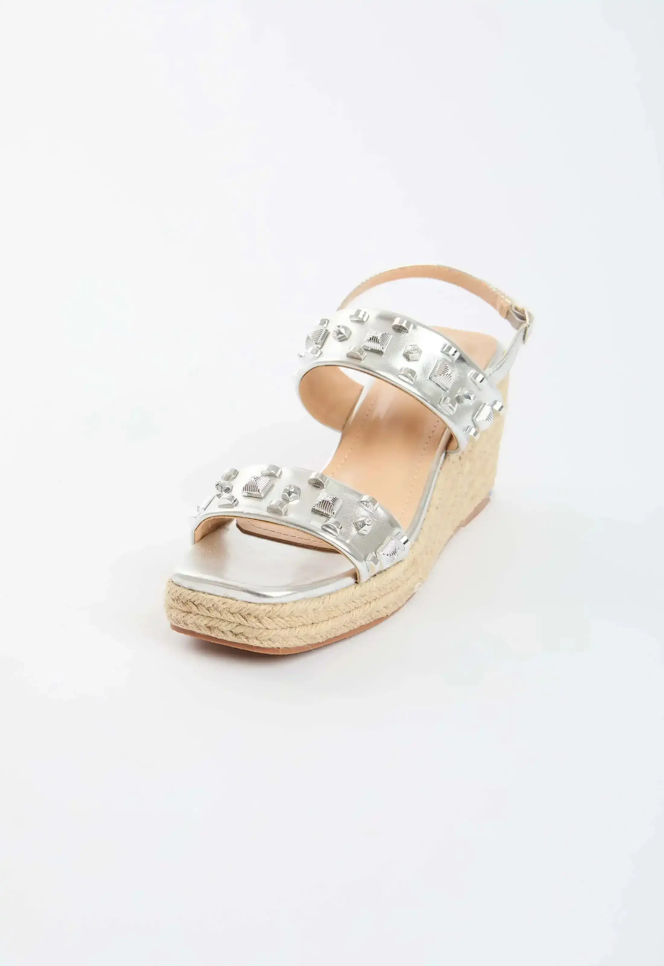 Studded Wedge Sandal Design - Image 4