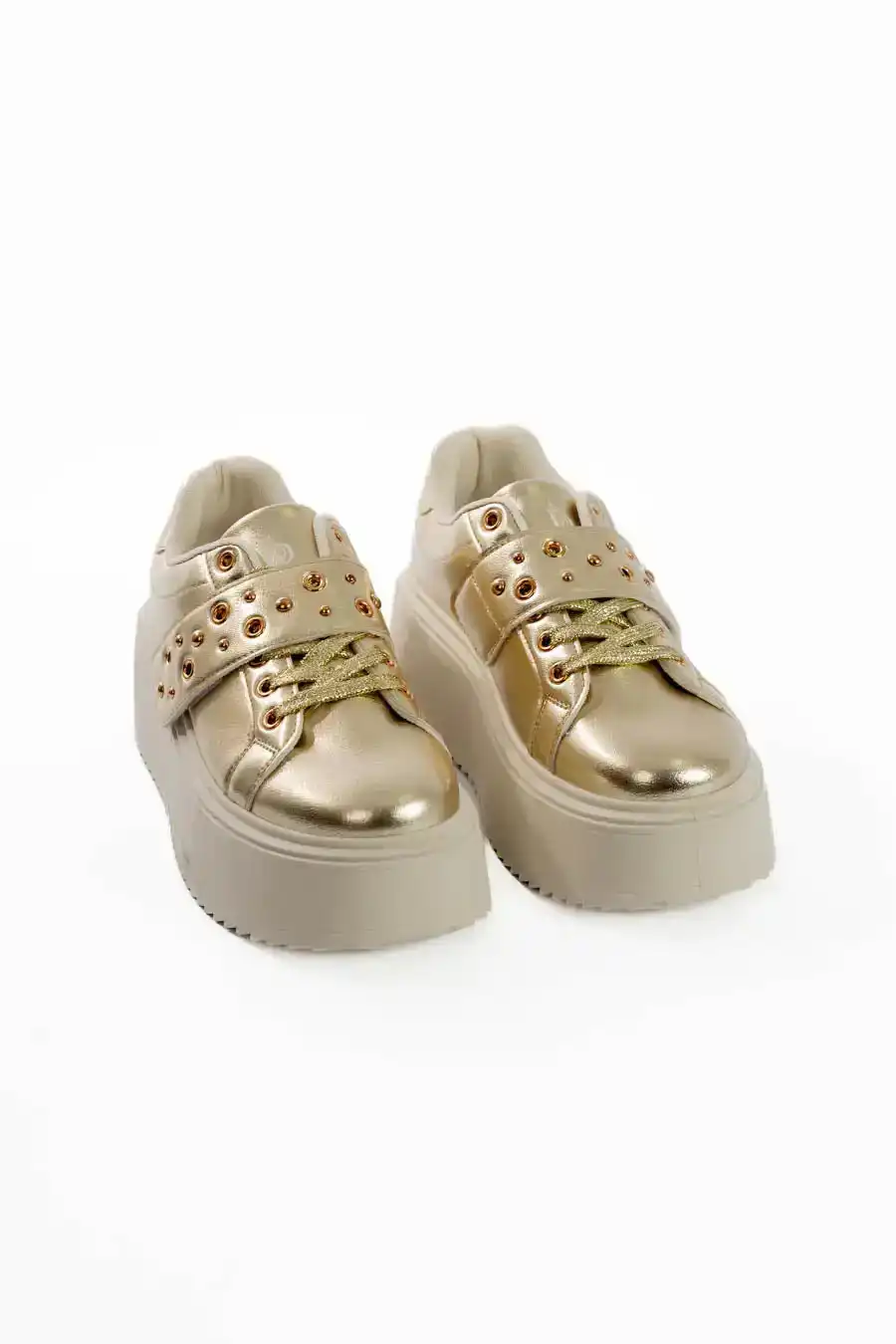 Metallic Platform Sneaker Style