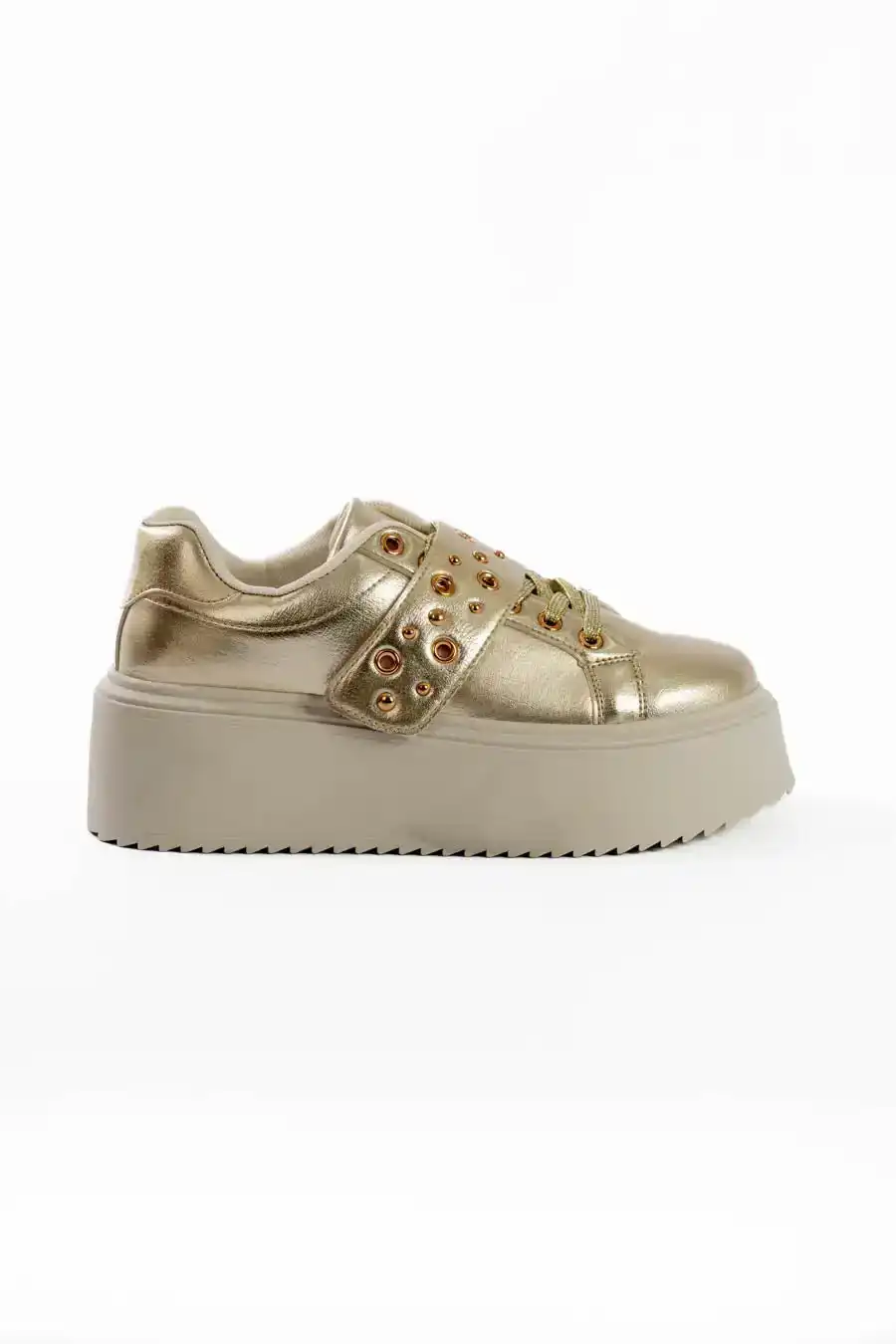 Metallic Platform Sneaker Style - Image 3