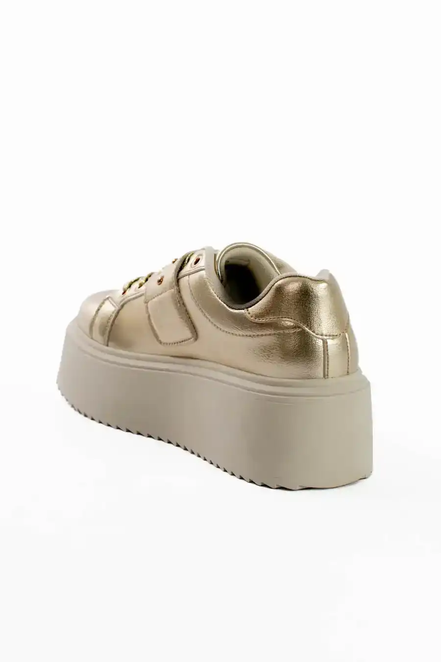 Metallic Platform Sneaker Style - Image 4