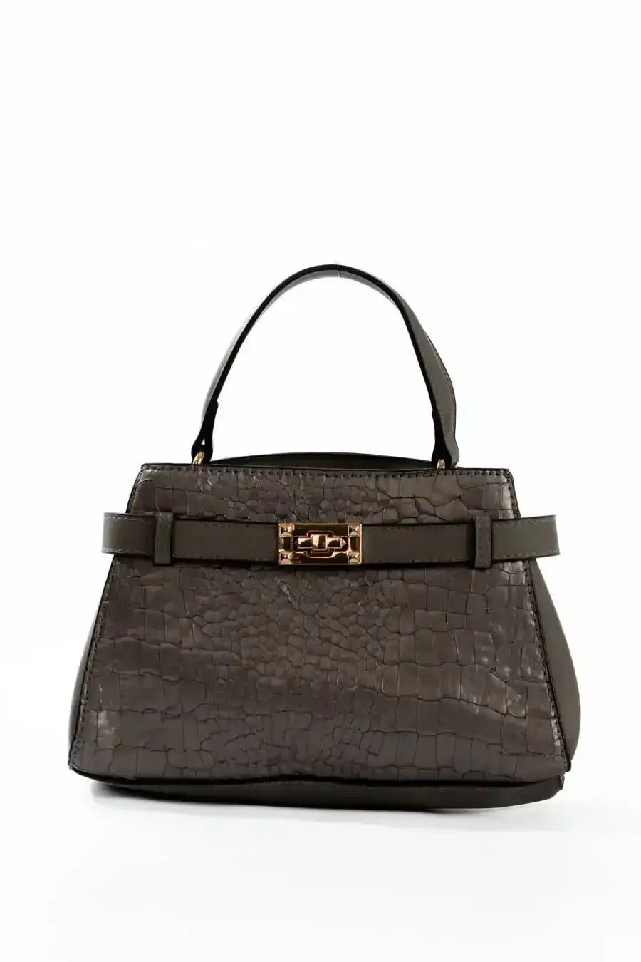 Simple & Elegant Solid Handbag - Image 2