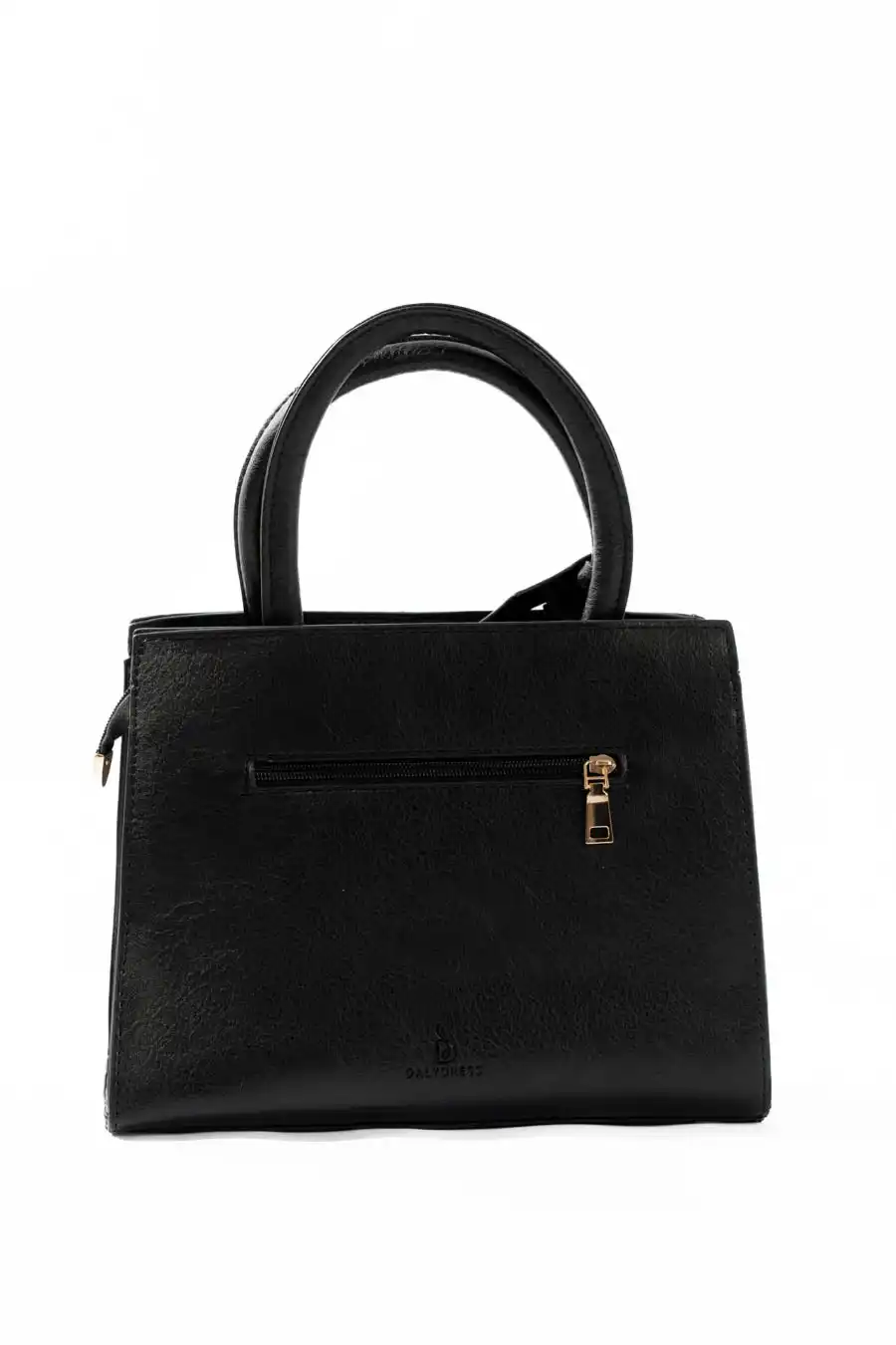 Midnight Textured Structured Handbag - Image 3