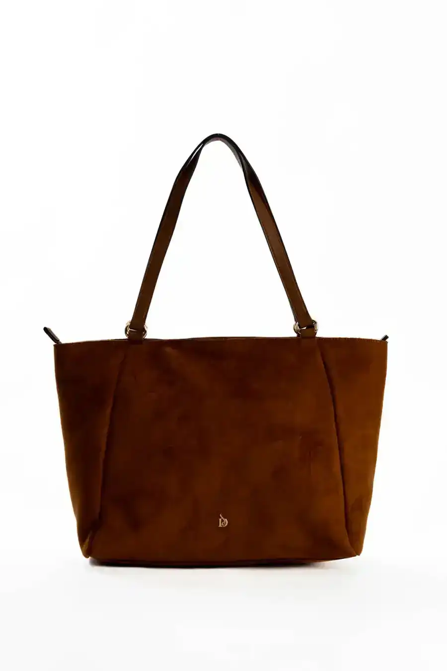 Solid Suede Stylish Shoulder-Bag - Image 3
