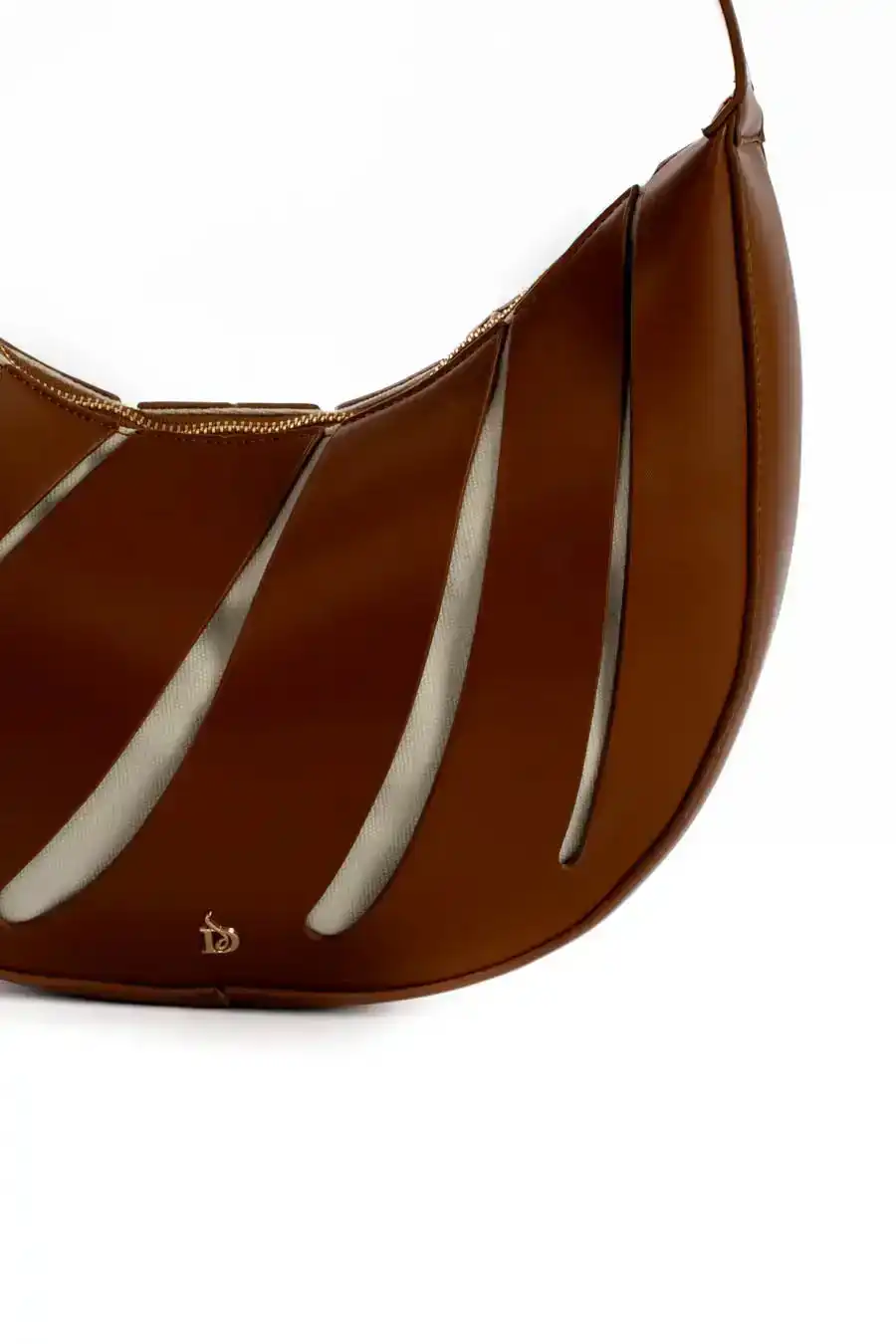 Everyday Leather Crescent Shoulder-Bag - Image 2