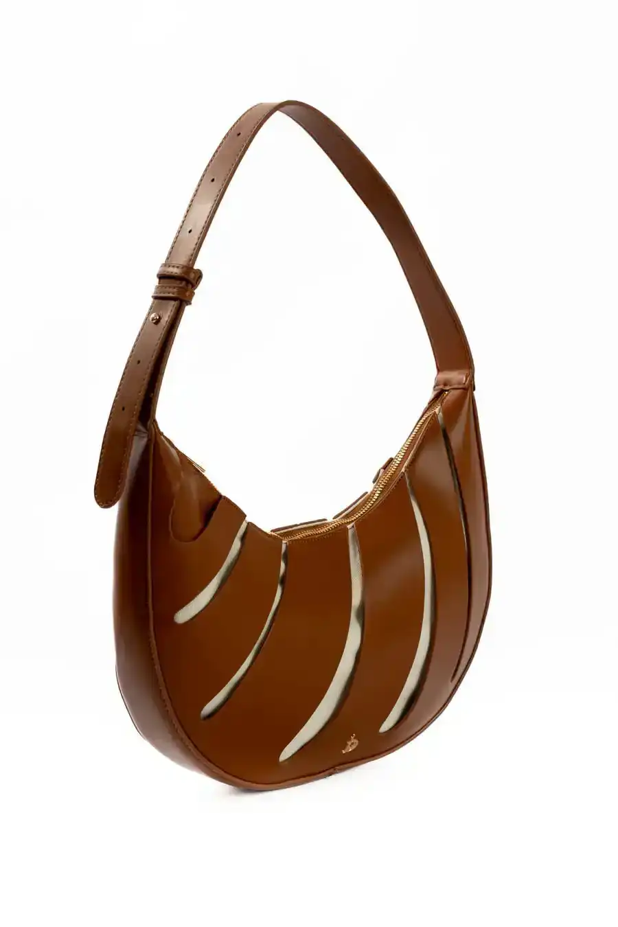 Everyday Leather Crescent Shoulder-Bag - Image 3