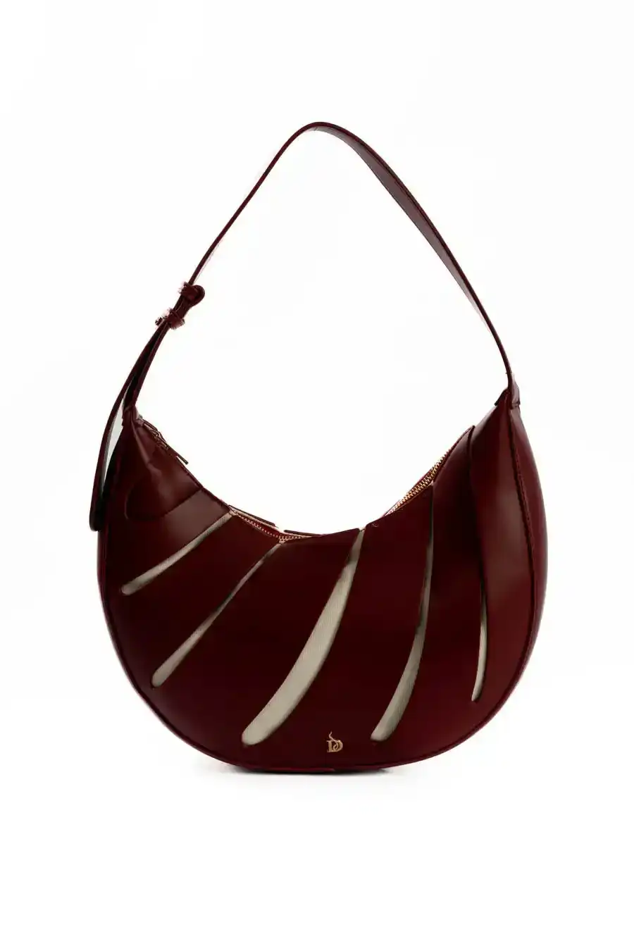 Everyday Leather Crescent Shoulder-Bag - Image 4