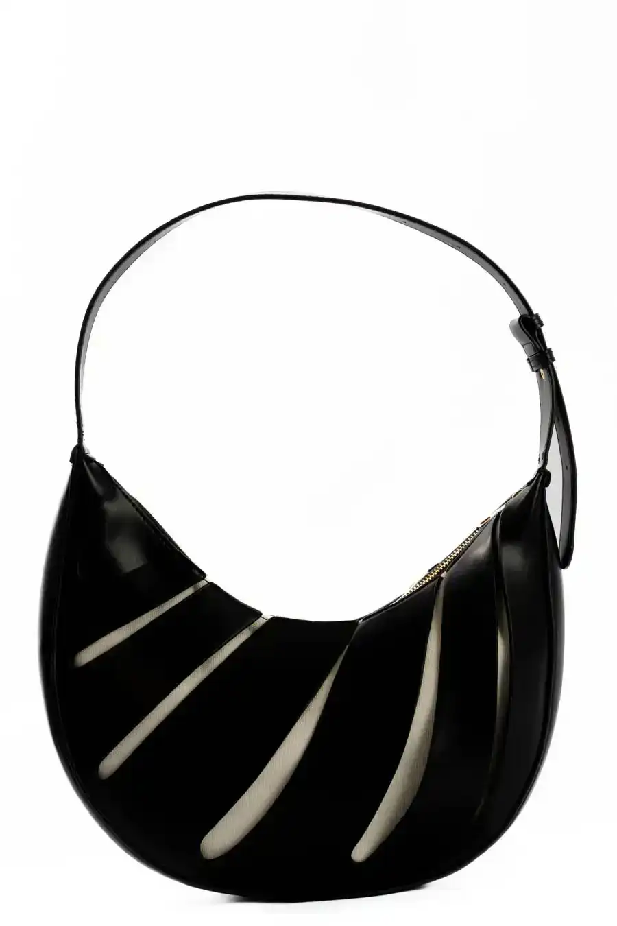 Everyday Leather Crescent Shoulder-Bag - Image 3