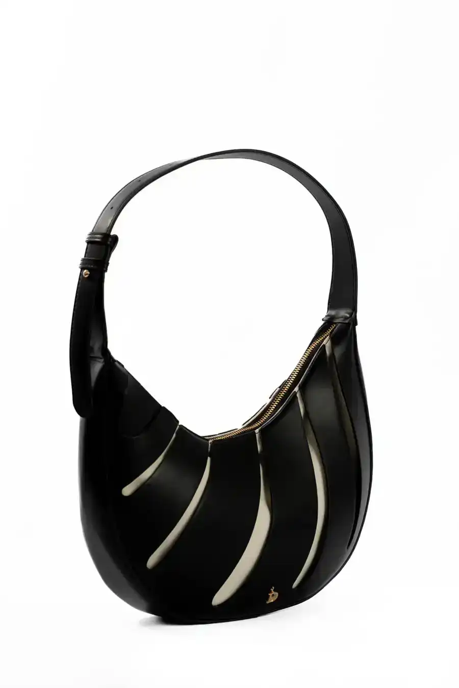 Everyday Leather Crescent Shoulder-Bag - Image 4