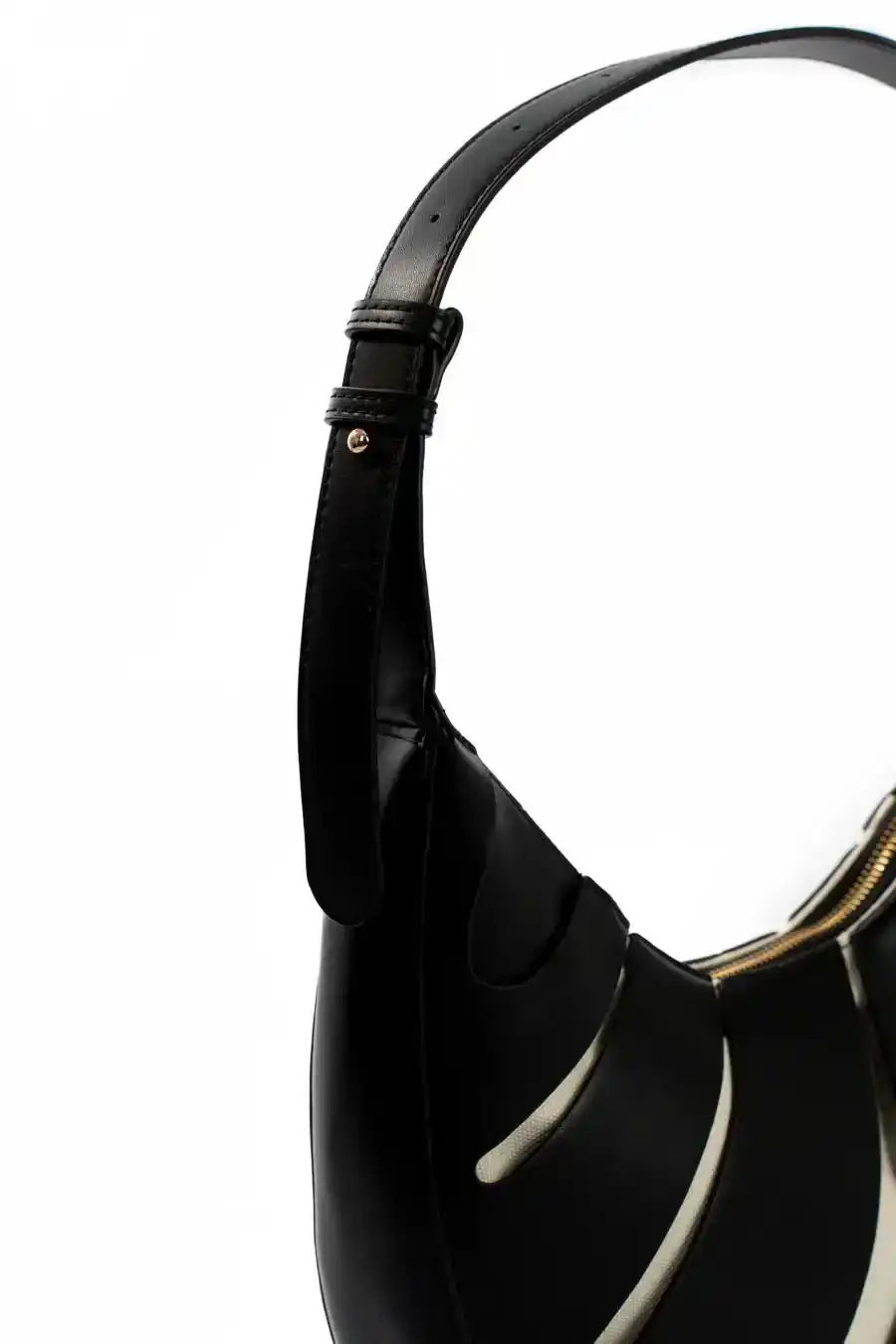 Everyday Leather Crescent Shoulder-Bag - Image 5