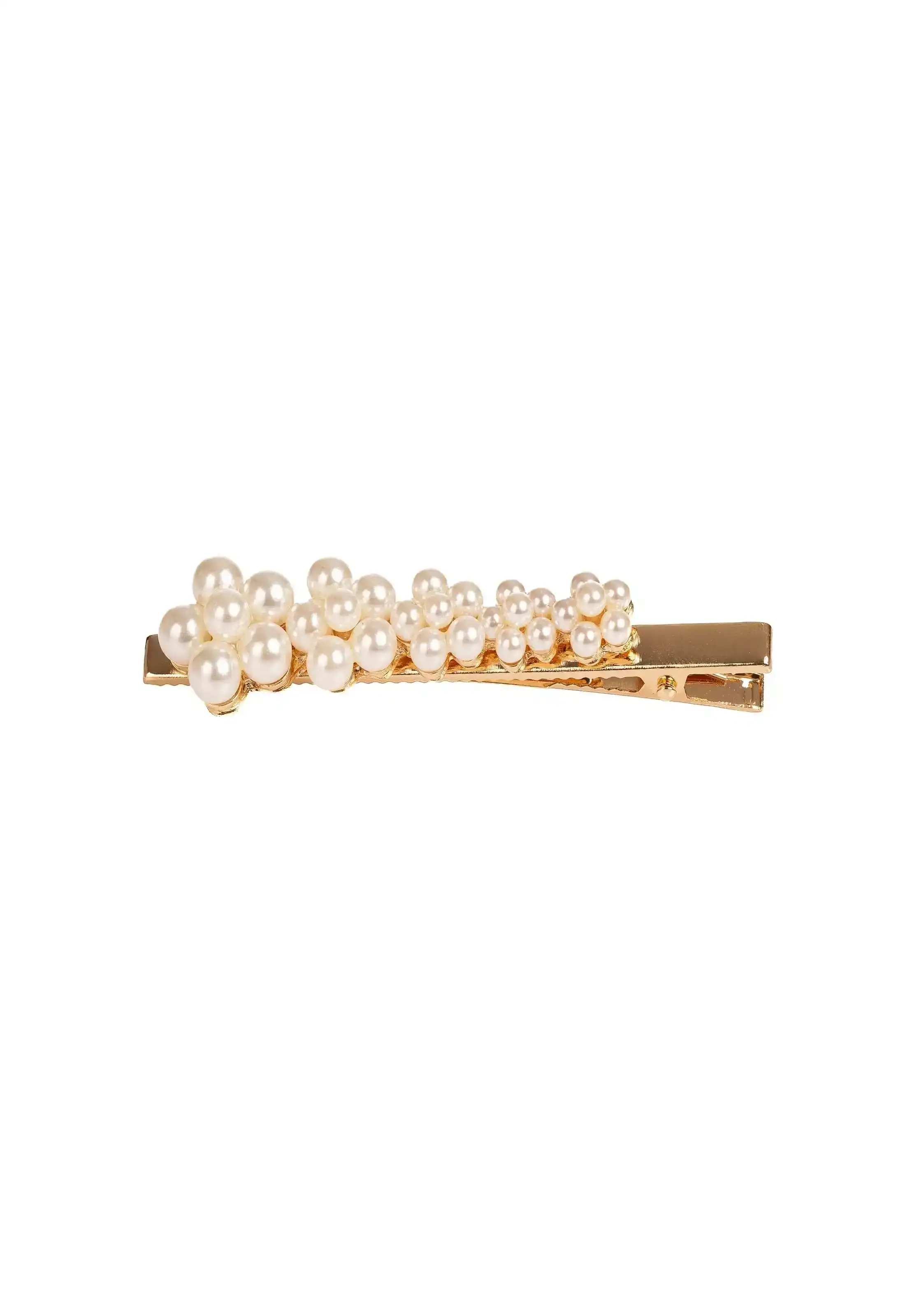 Glam Pearl Cluster Hair Clip - Image 3