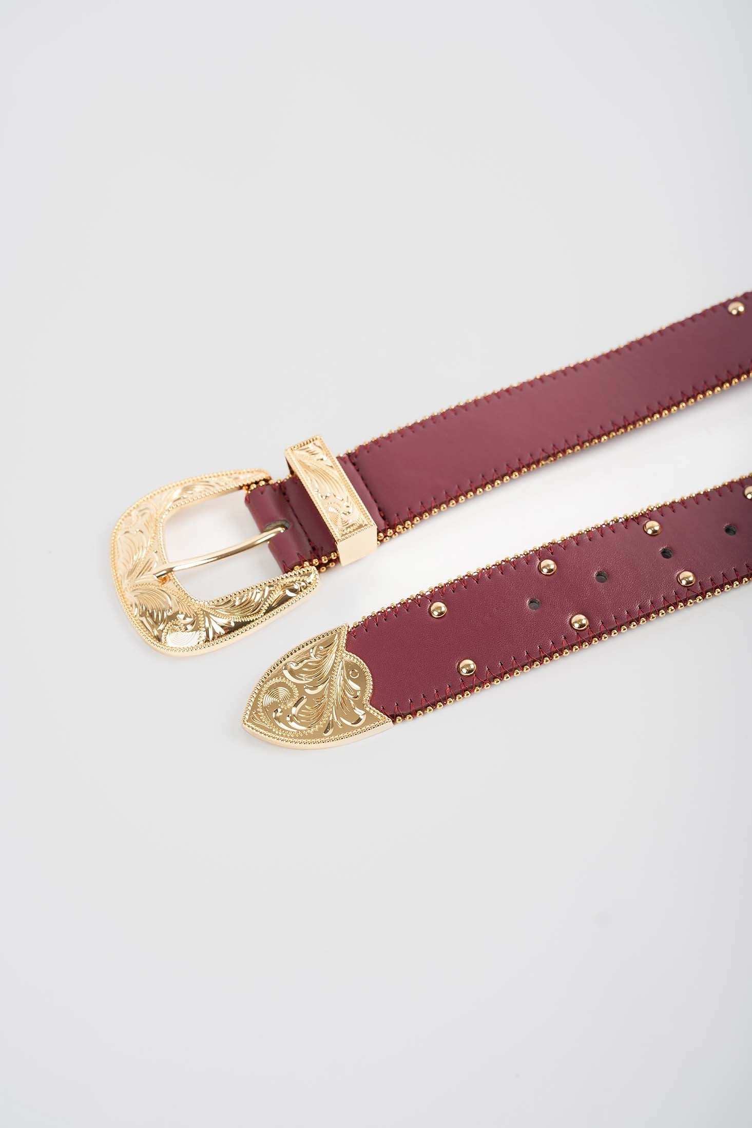 Western Embossed Studded Belt - Image 3
