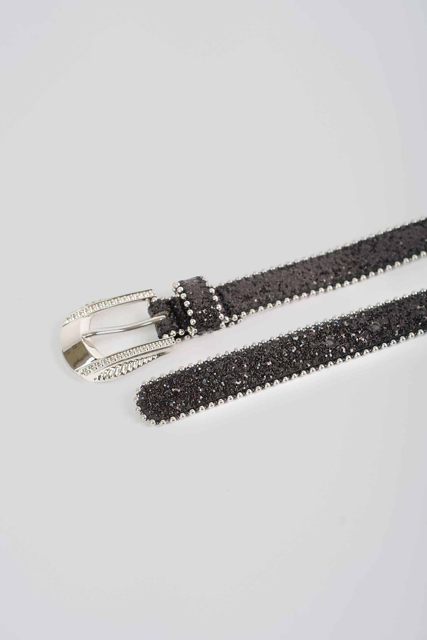 Midnight Crystal-Trim Belt - Image 4
