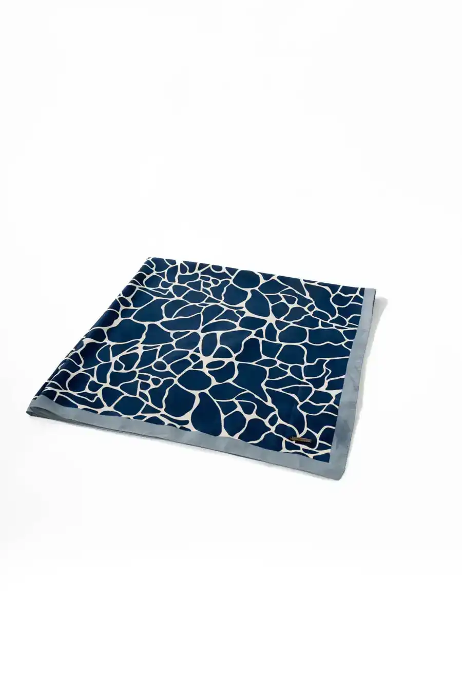 Abstract Print Square Scarf Design - Image 4