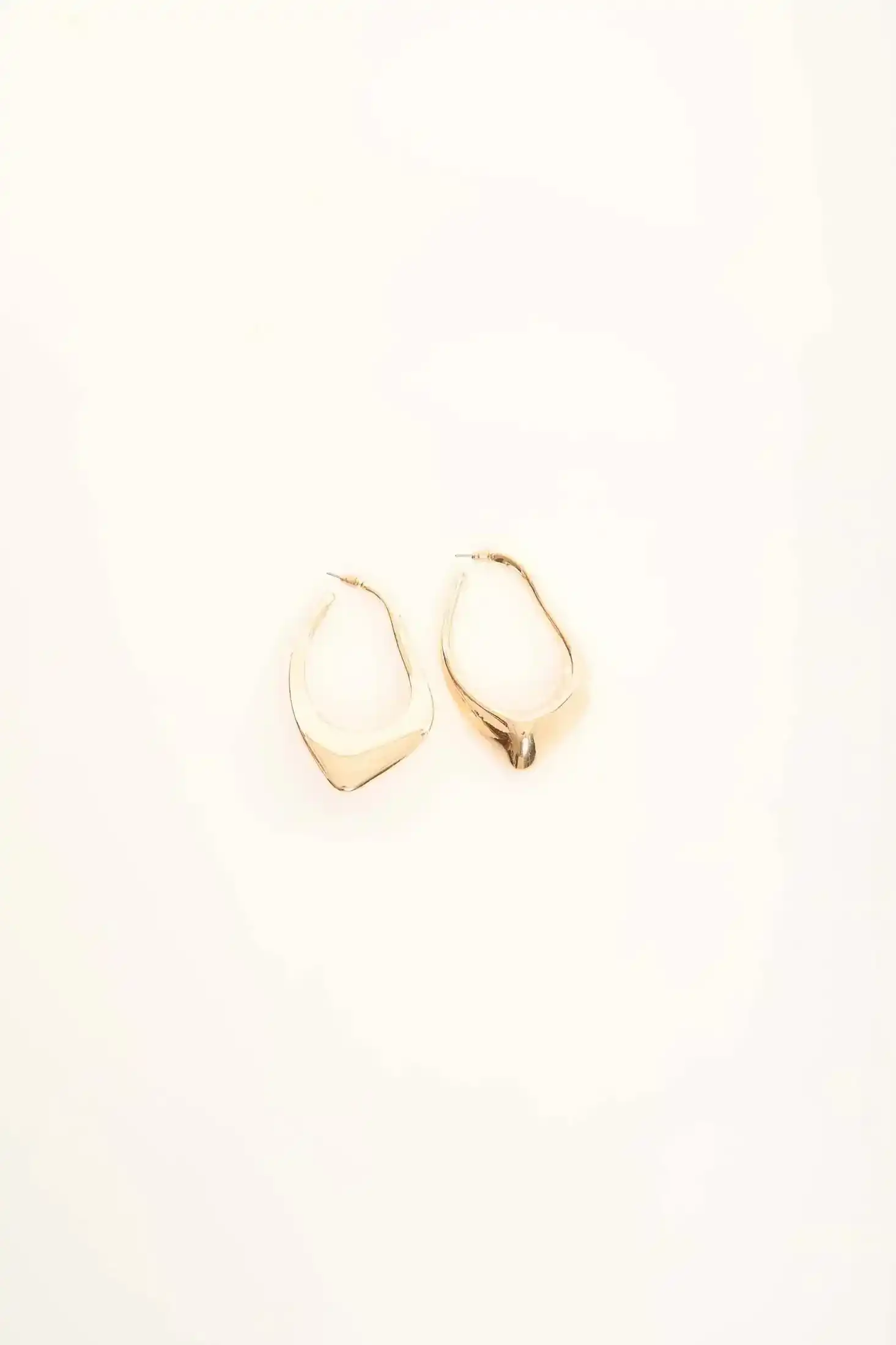 Geometric Hoop Earrings - Image 3