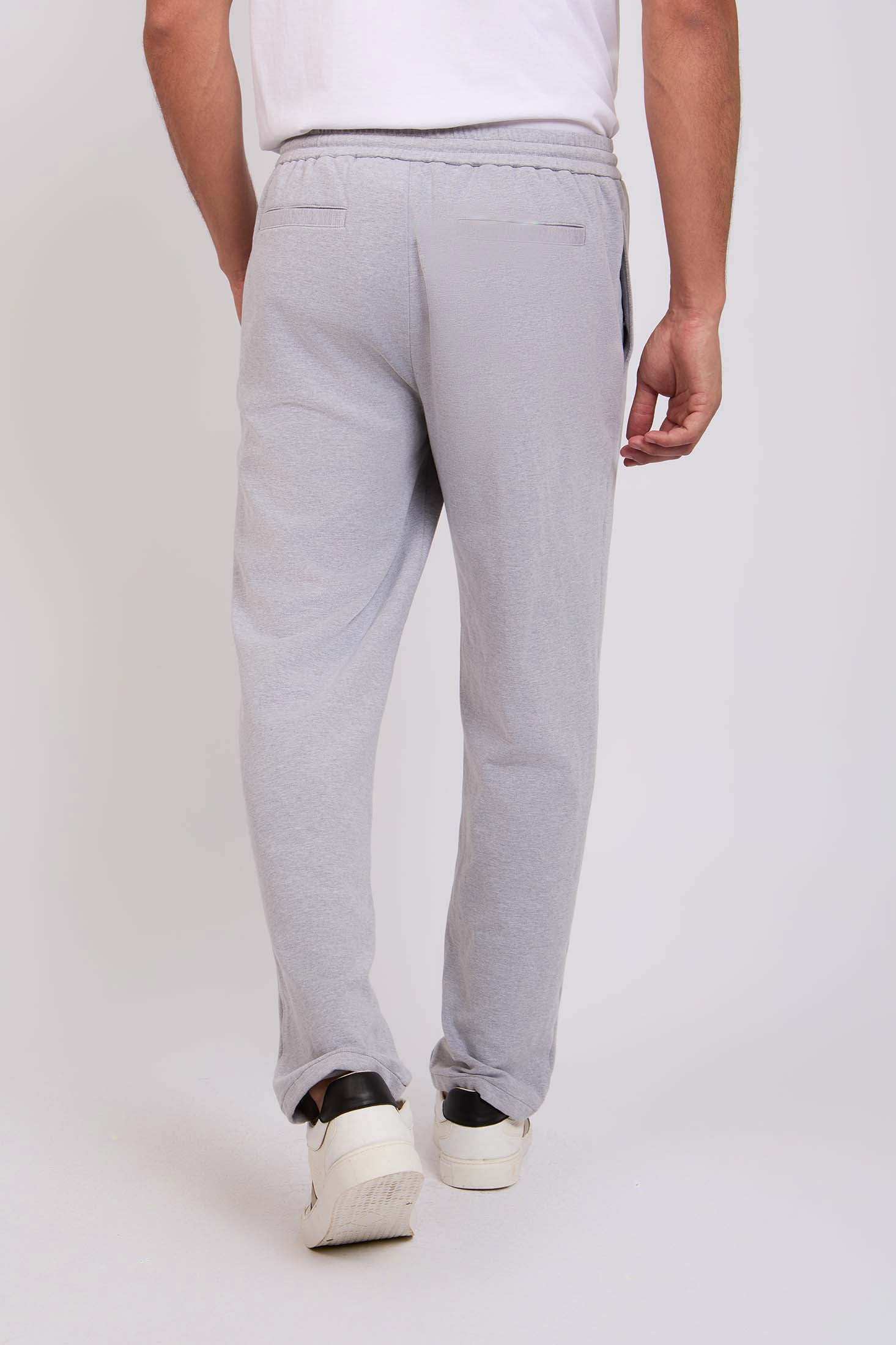 Men Regular Fit Pants Grey - Image 4