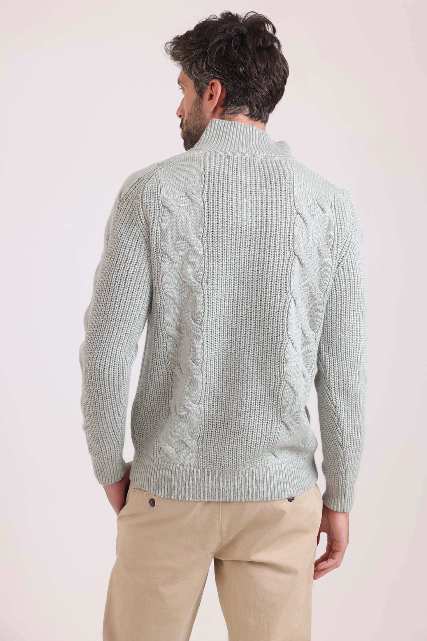 Textured Button-Up Knit Cardigan - Image 5