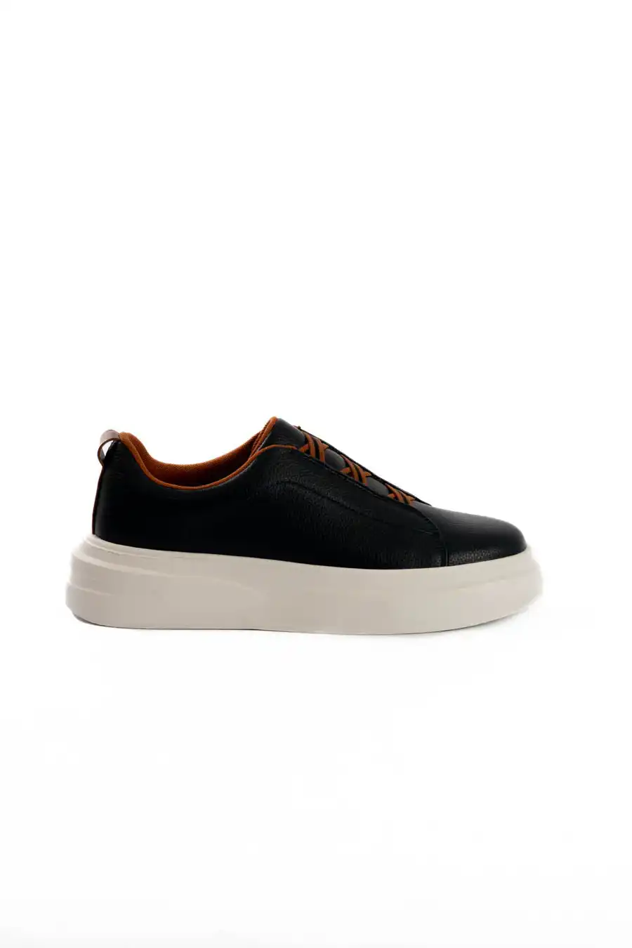 Noir Edge Lace-Up Sneakers - Image 2