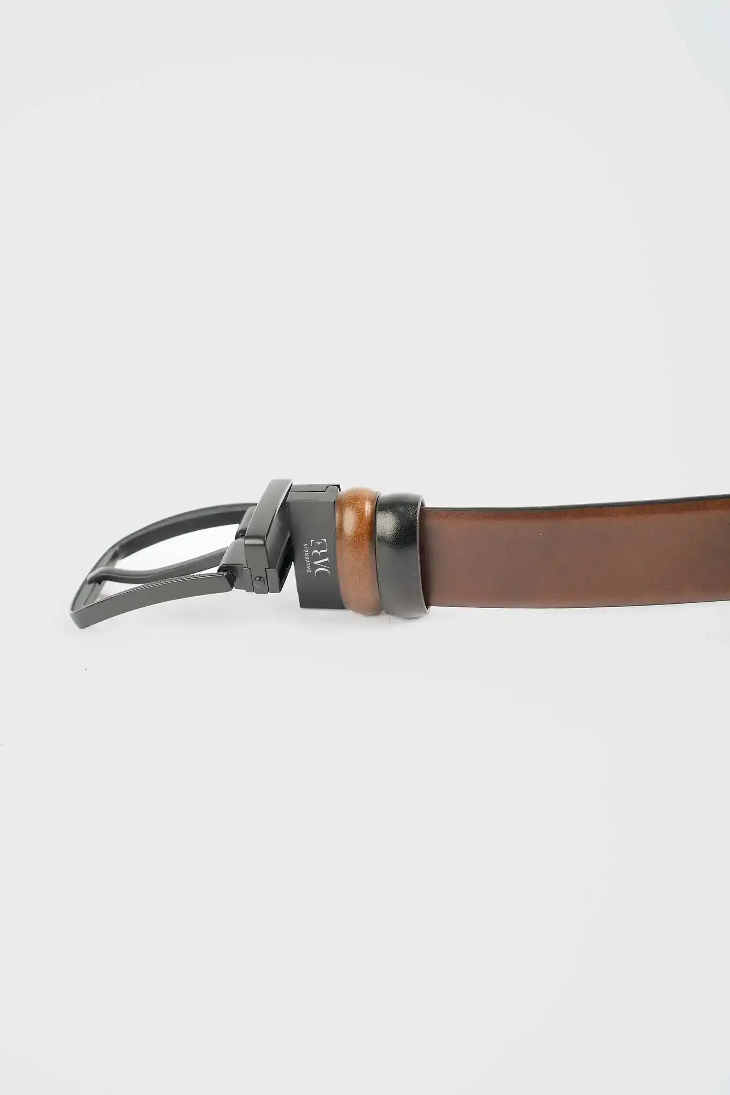 Premium Dual-Tone Reversible Leather Belt - Image 3