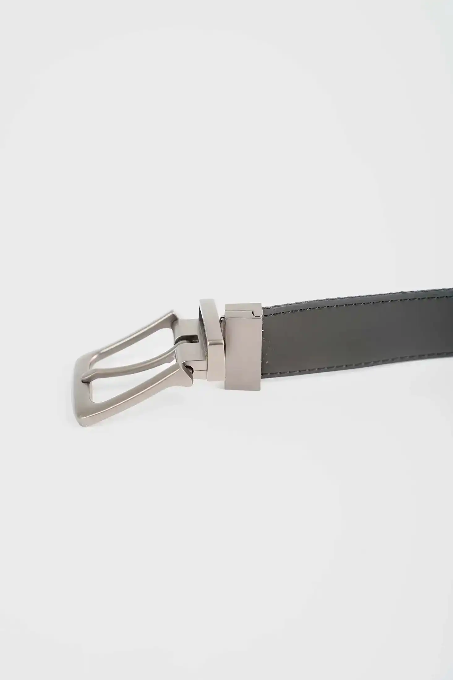Premium Striped Reversible Casual Belt - Image 2