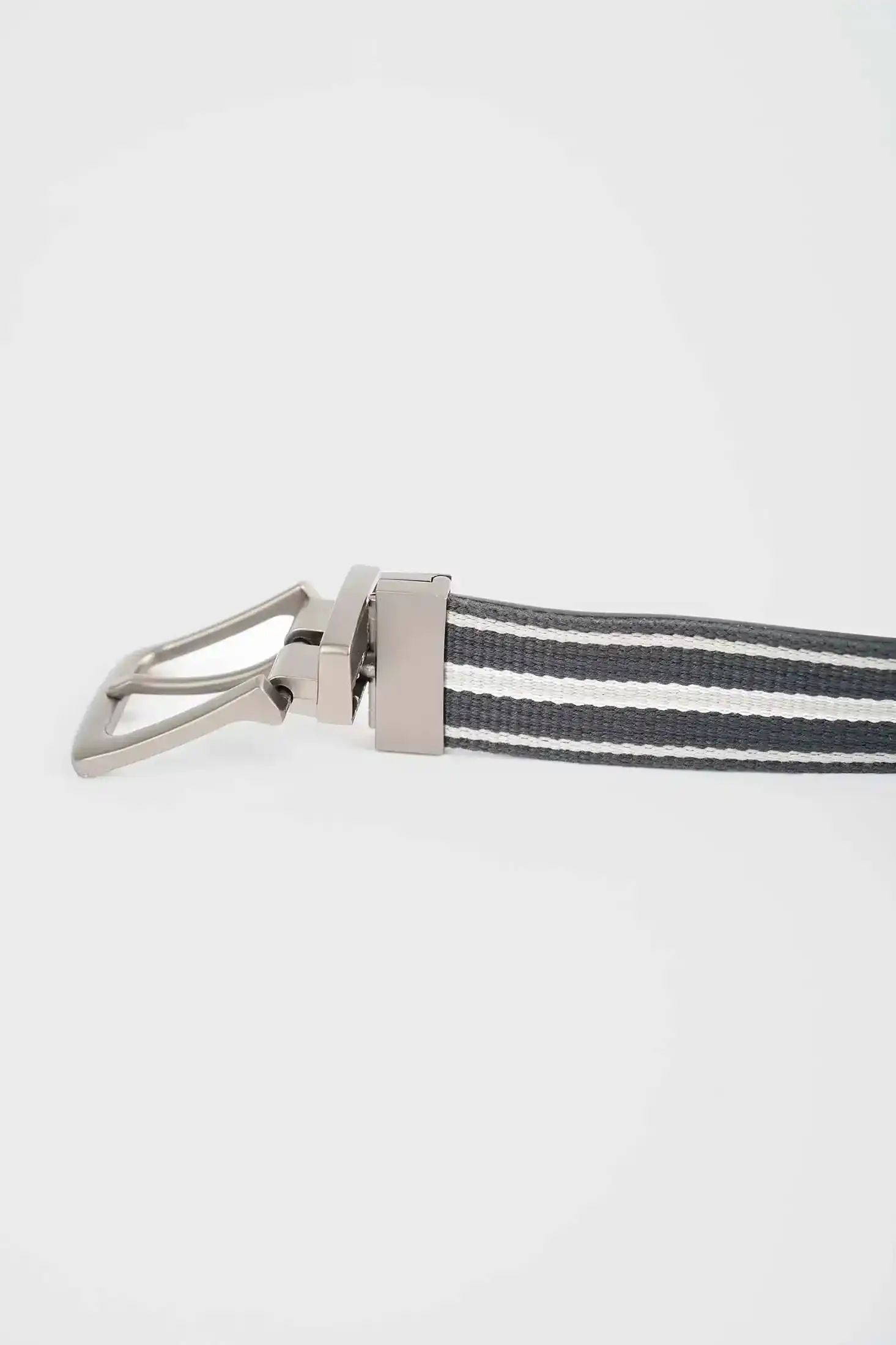 Premium Striped Reversible Casual Belt - Image 3