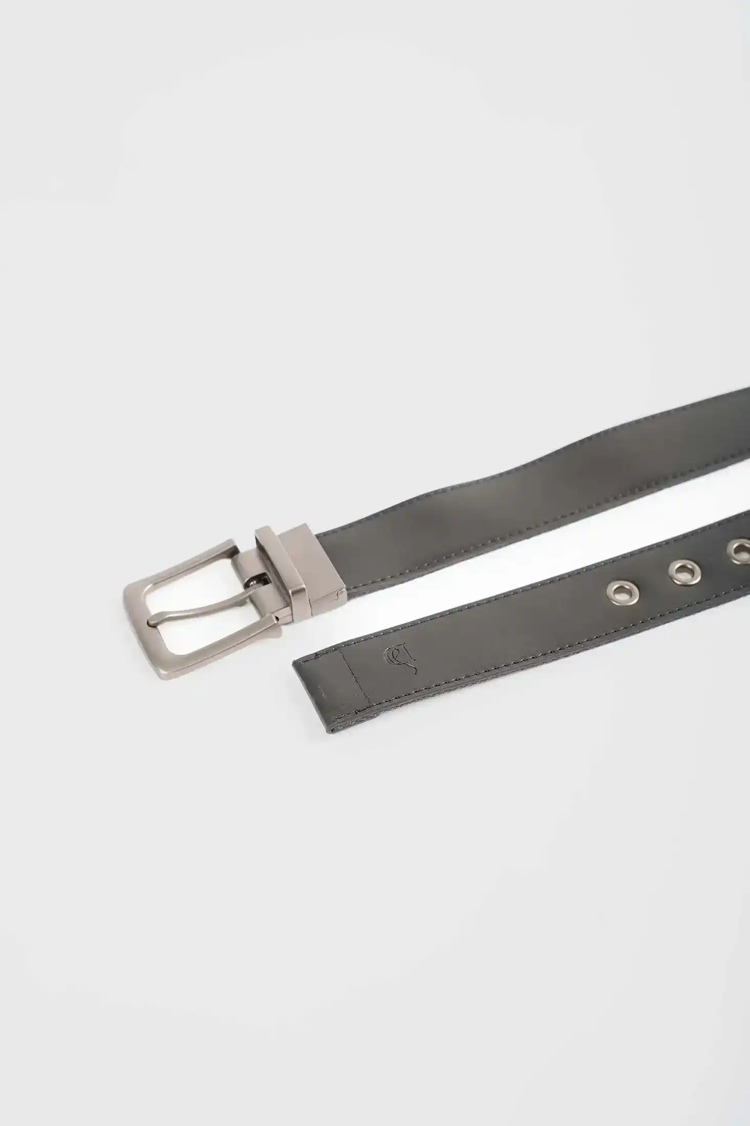 Premium Striped Reversible Casual Belt - Image 6