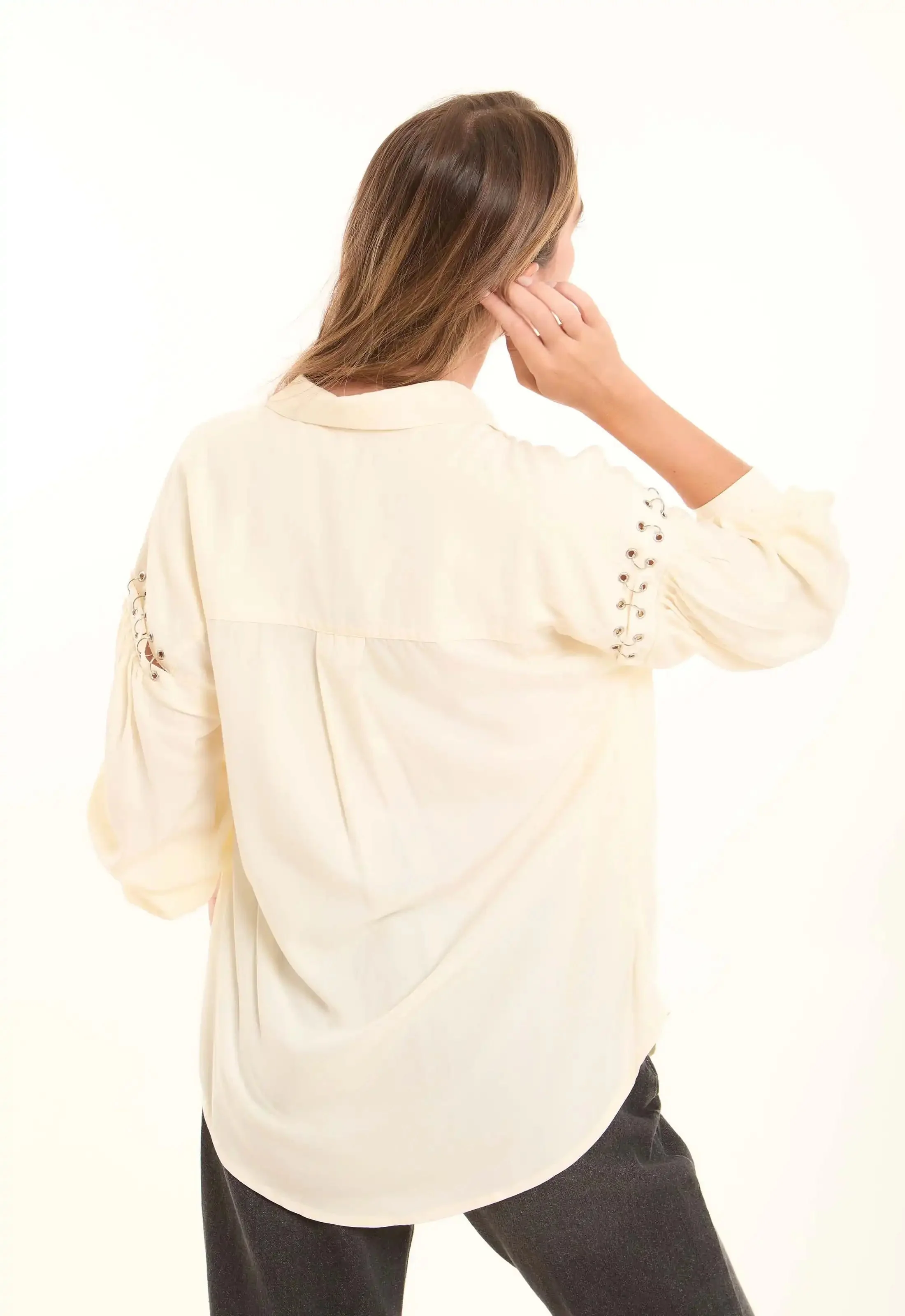 Soft Tencel Shirt with a Gentle Sheen - Image 2