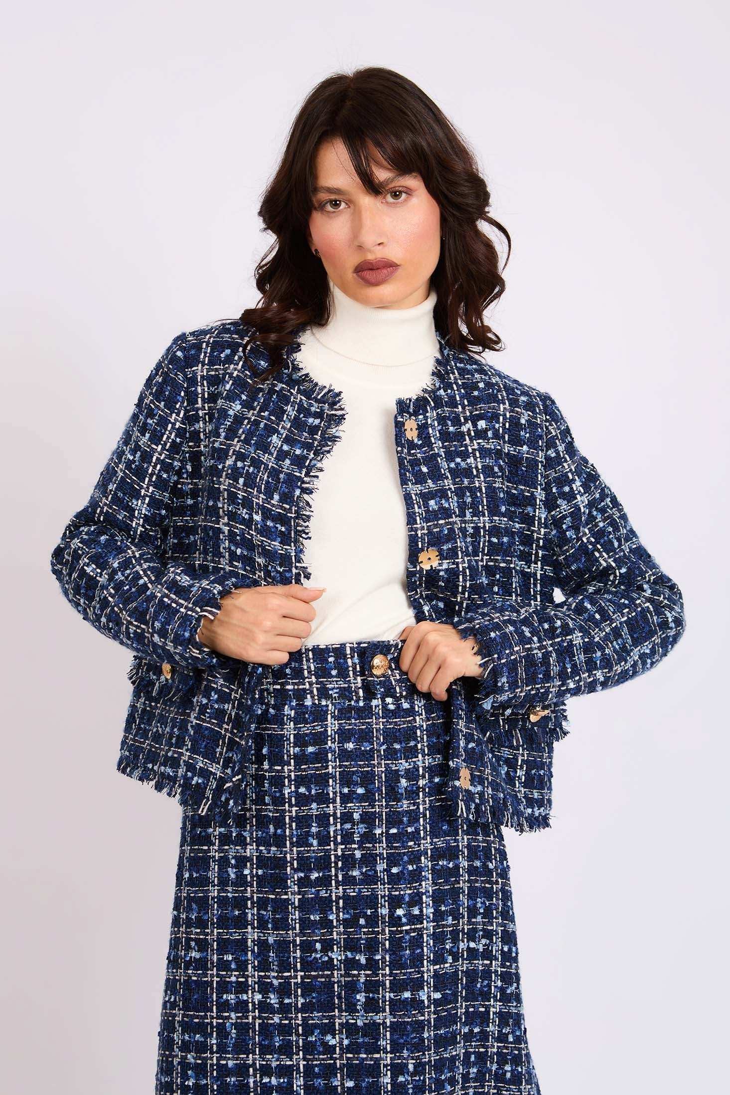 Women Regular Fit Jacket Blue - Image 5