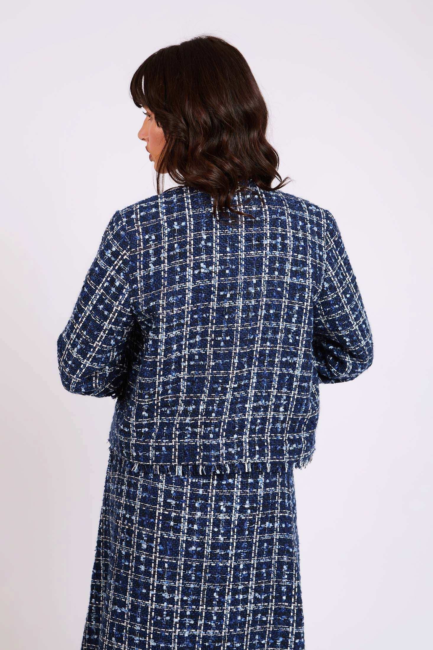 Women Regular Fit Jacket Blue - Image 7