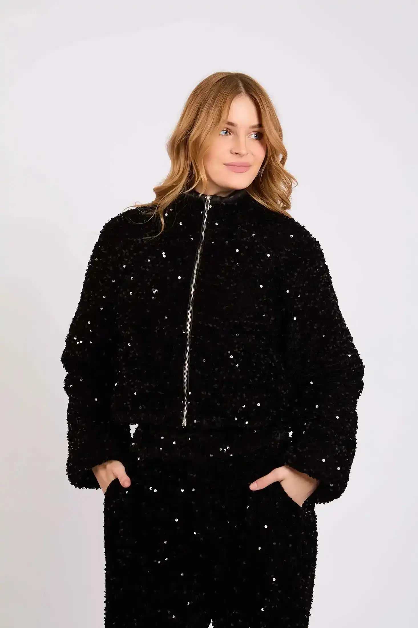 Women Regular Fit Jacket Black - Image 2