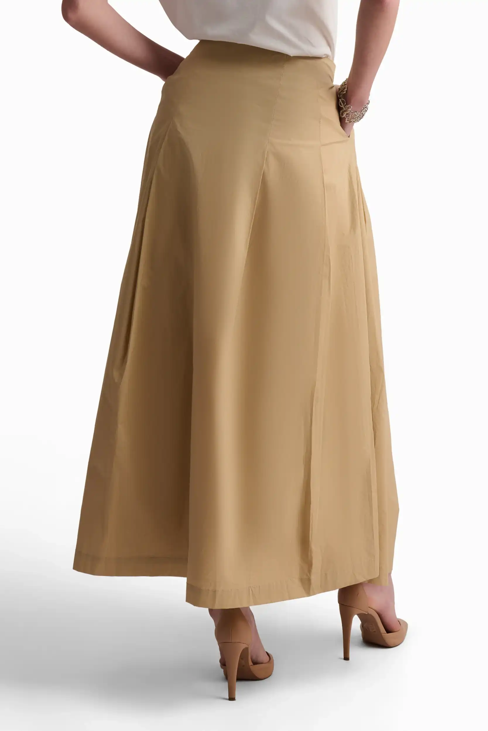 Beige Essence Maxi Skirt - Image 6