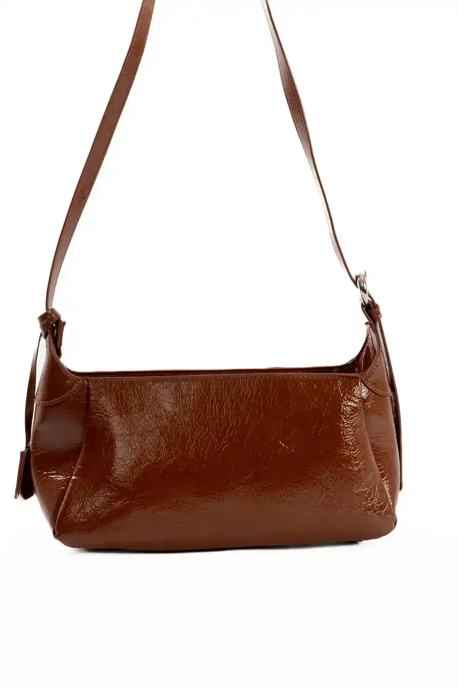 Sleek Minimalist Textured Shoulder-Bag - Image 4