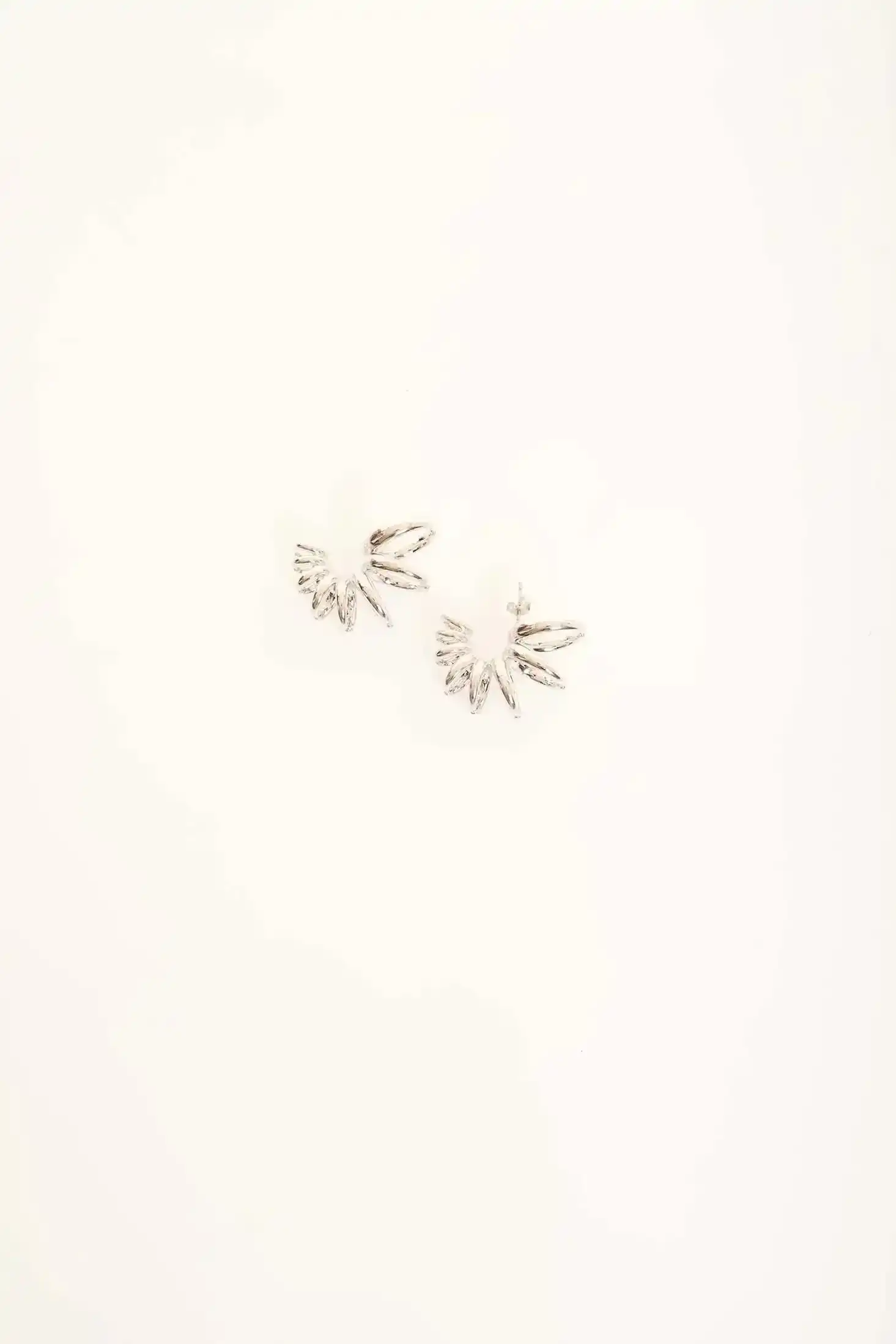 Triple Hoop Earrings - Image 3